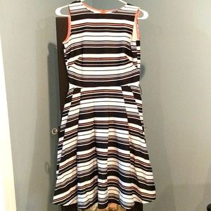 2/$20 Danny & Nicole Stripped Sleeveless Dress
